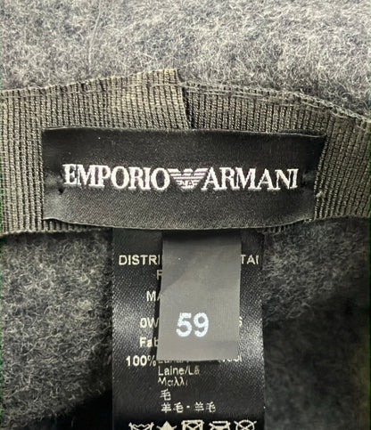 Emporio Armani ハット ウール メンズ SIZE 59 エンポリオ・アルマーニ