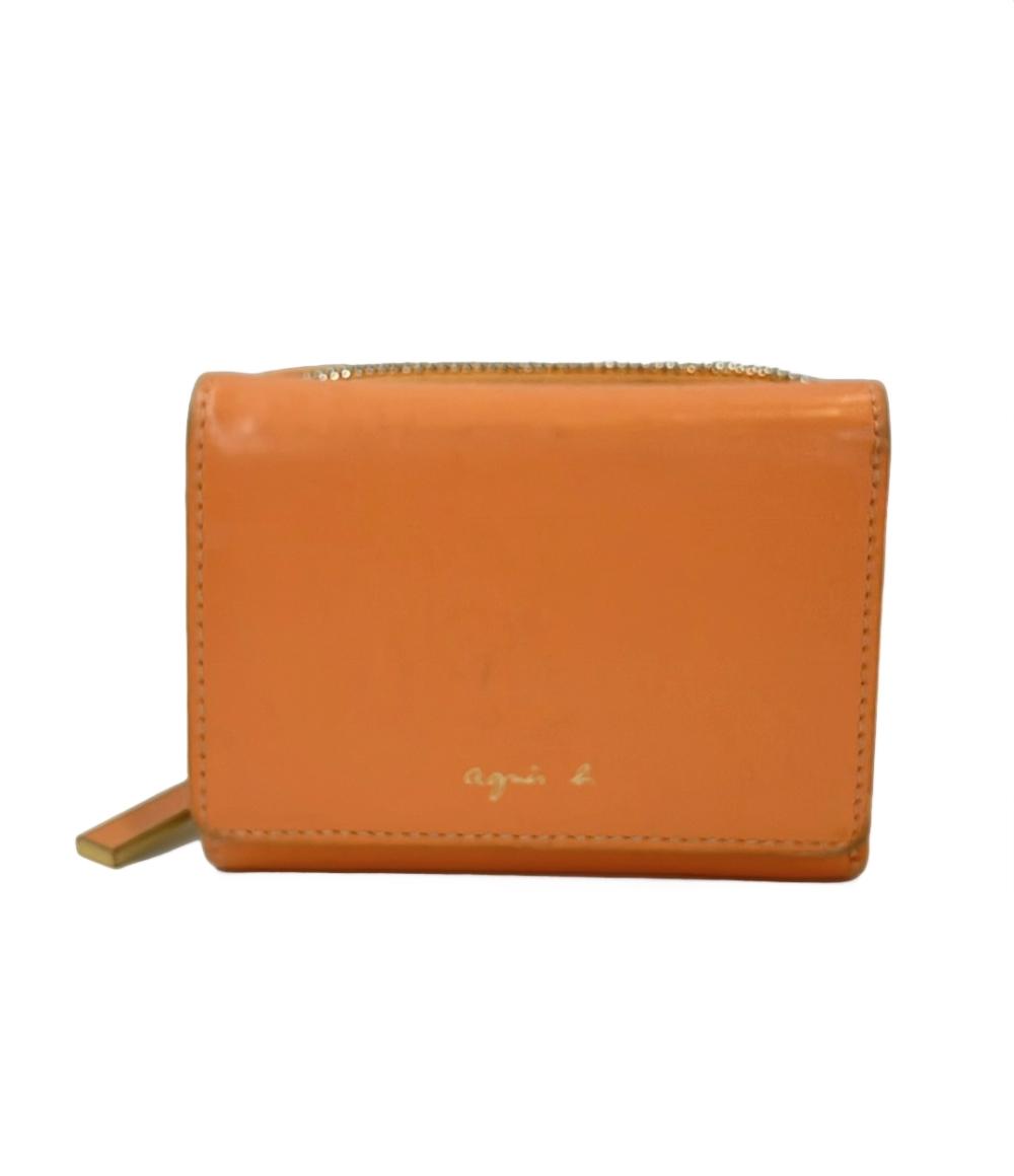 アニエスベー 三つ折り財布 レディース agnes b.
