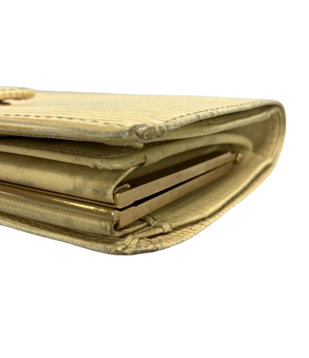 ルイ・ヴィトン 二つ折り財布 ポルトモネビエ ヴィエノワ エピ M63249 レディース LOUIS VUITTON