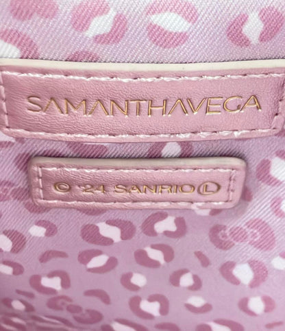 美品 Samantha Vega SANRIO 2WAY ハンドバッグ ショルダーバッグ 斜め掛け ハローキティ レディース サマンサベガ サンリオ