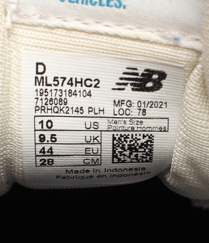 NEW BALANCE ローカットスニーカー クラシック 574 メンズ レディース SIZE 28.0 ニューバランス