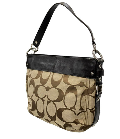 COACH 2WAY ハンドバッグ ショルダーバッグ 斜め掛け ラージシグネチャー F14708 レディース コーチ