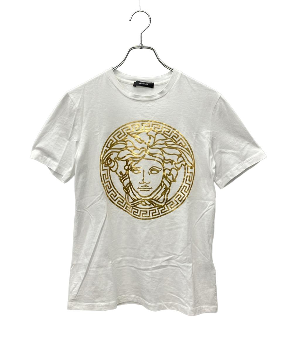 VERSACE 半袖Tシャツ メデューサプリント レディース SIZE 36 (S