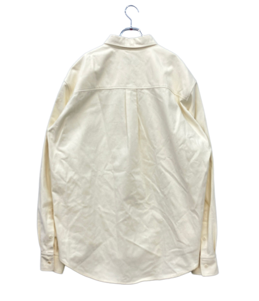 LEHA ジャケット 長袖 オーバーサイズ 白 韓国 DR4WB0021VSDA レディース SIZE S レハ