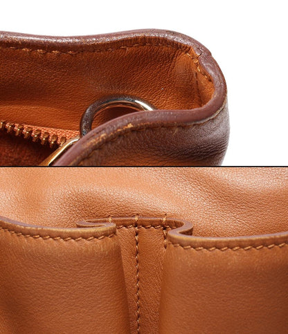 HERMES 2WAYトートバッグ ショルダーバッグ 肩掛け □M刻印 シルバー金具 キャラバンホリゾンタルMM レディース エルメス