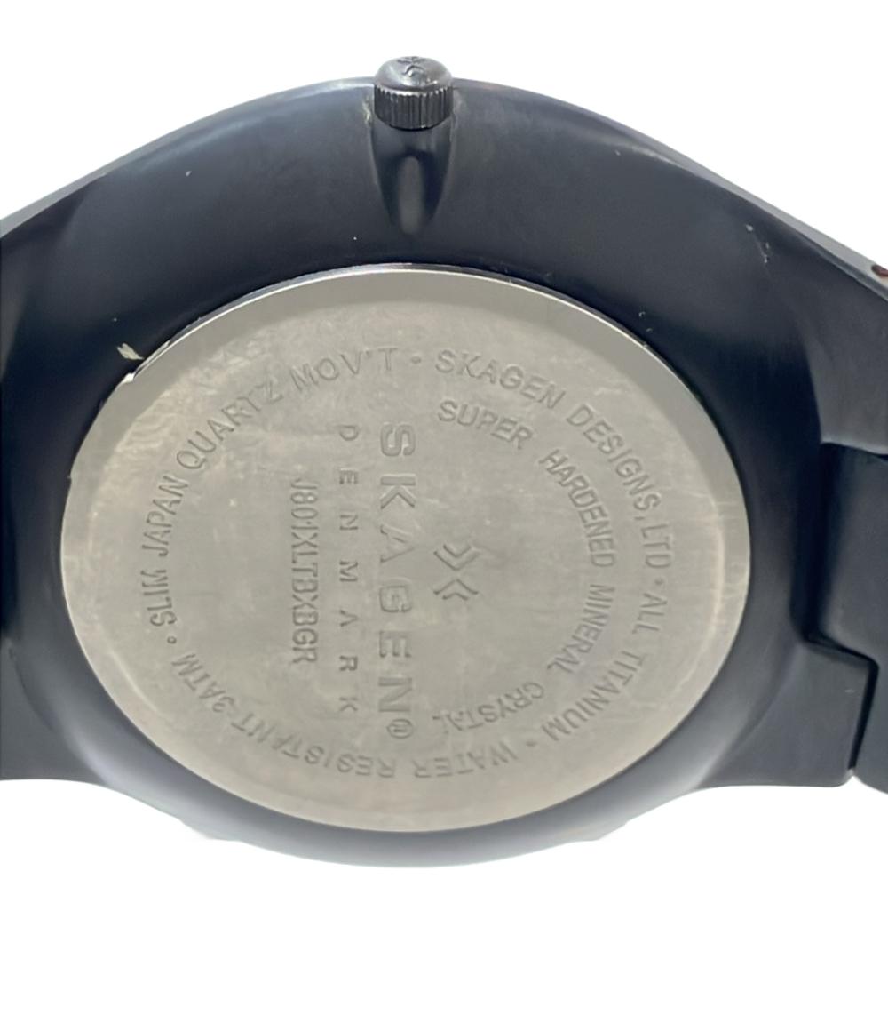 SKAGEN 腕時計 クオーツ グレー J801XLTBXBGR メンズ スカーゲン