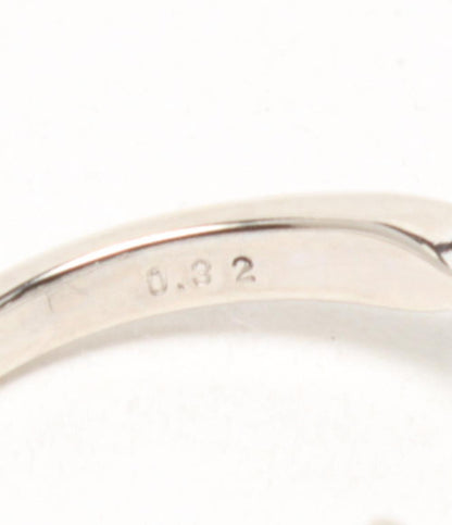 美品 TASAKI リング 指輪 Pt900 ダイヤ 0.32ct パライバトルマリン レディース SIZE 9号 タサキ