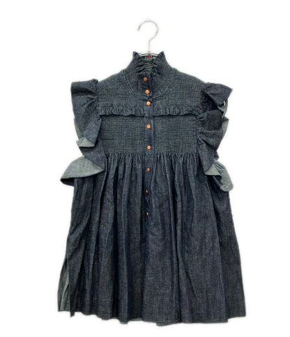 SEE BY CHLOE ノースリーブ デニム ブラウス CHS19UDH02163 レディース SIZE 36 シーバイクロエ