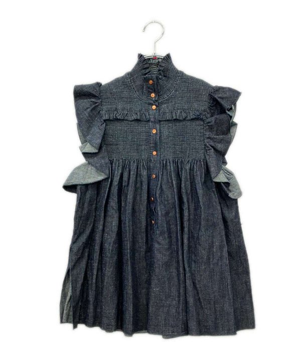 SEE BY CHLOE ノースリーブ デニム ブラウス CHS19UDH02163 レディース SIZE 36 シーバイクロエ