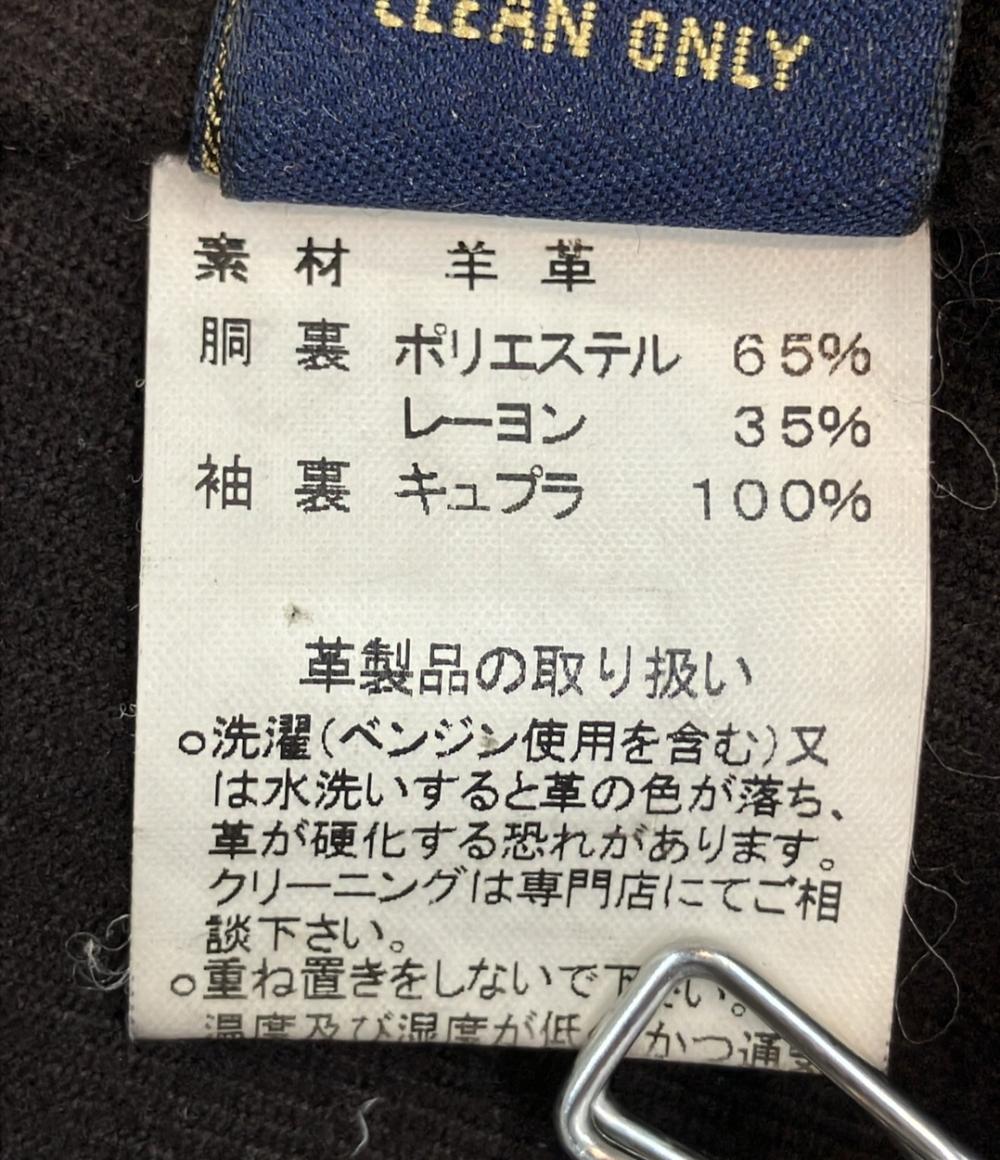 Brooks Brothers ラムレザースエード シャツジャケット オーバーサイズ Brooks Brothers ラムレザースエード シャツジャケット オーバーサイズ