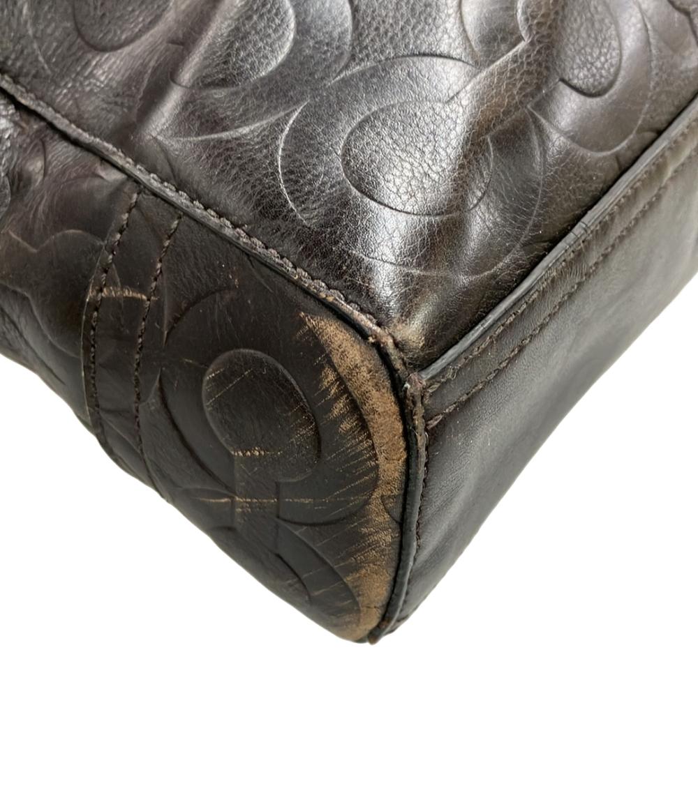 COACH トートバッグ ショルダーバッグ 2WAY 斜め掛け オプアート 70253