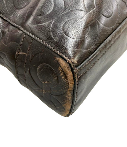 COACH トートバッグ ショルダーバッグ 2WAY 斜め掛け オプアート 70253 レディース コーチ