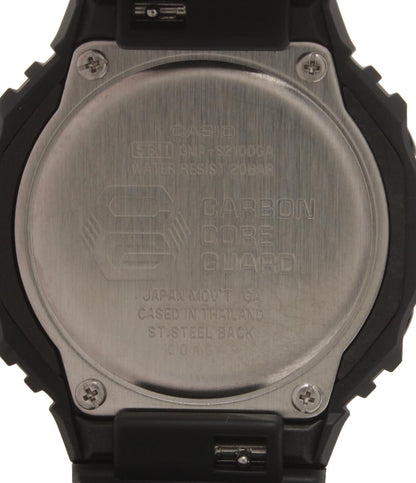 美品 カシオ 腕時計 G-SHOCK クオーツ ブラック GMA-S2100GA メンズ CASIO
