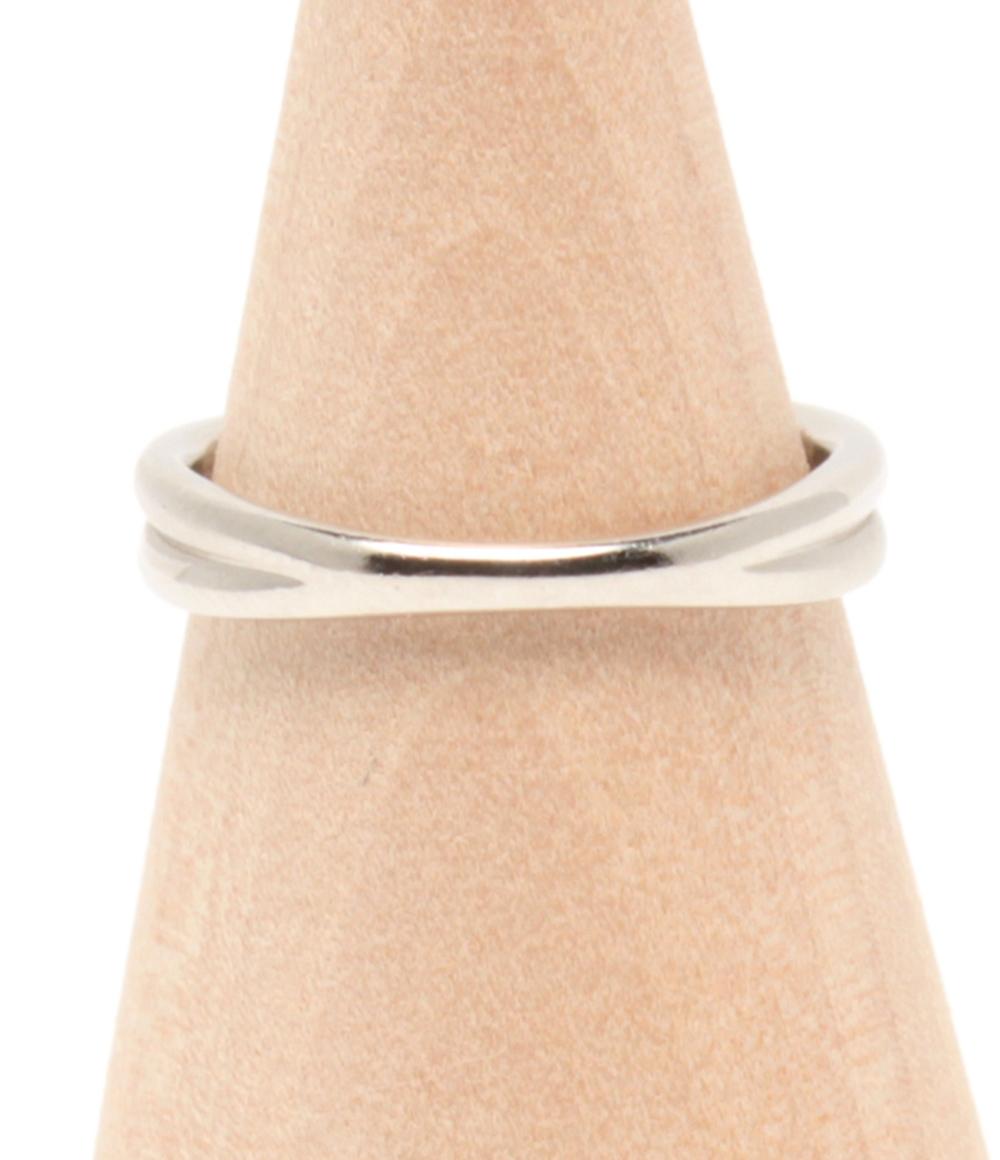 美品 ete リング 指輪 SV925 ダイヤ レディース SIZE 9号 エテ