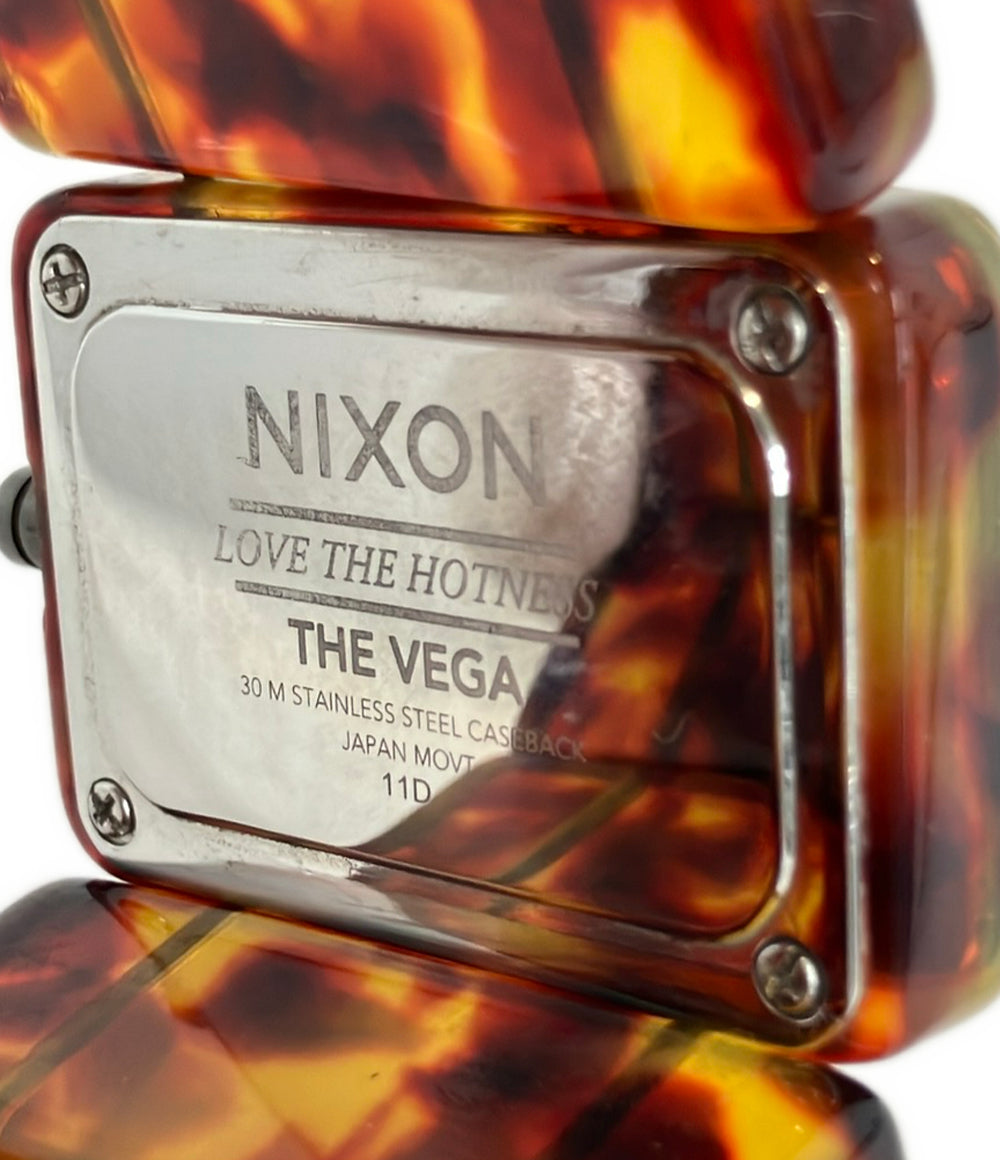 NIXON 腕時計 THE VEGA LOVE THE HOTNESS クオーツ ブラック 11D レディース メンズ ニクソン
