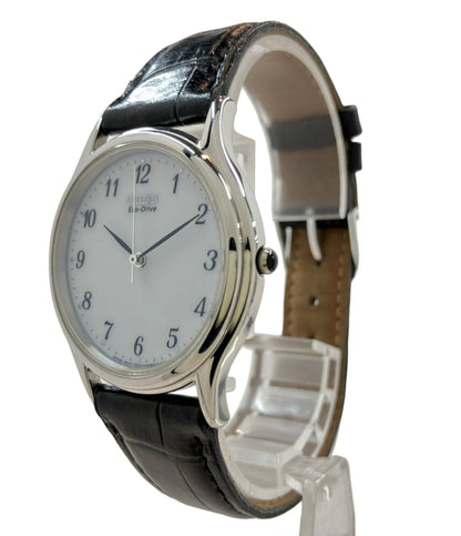 CITIZEN 腕時計 ソーラー ホワイト E031-K006015 メンズ シチズン