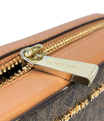 美品 MICHAEL KORS ショルダーバッグ 斜め掛け ロゴ レディース マイケルコース