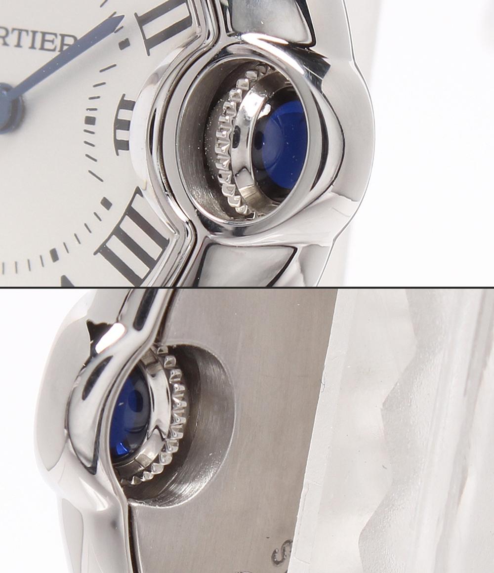 Cartier 腕時計 バロン ブルー ドゥ クオーツ 3009 レディース カルティエ