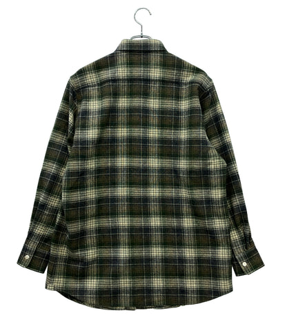 美品 CELINE 長袖シャツ チェック レディース SIZE 36 (S) セリーヌ