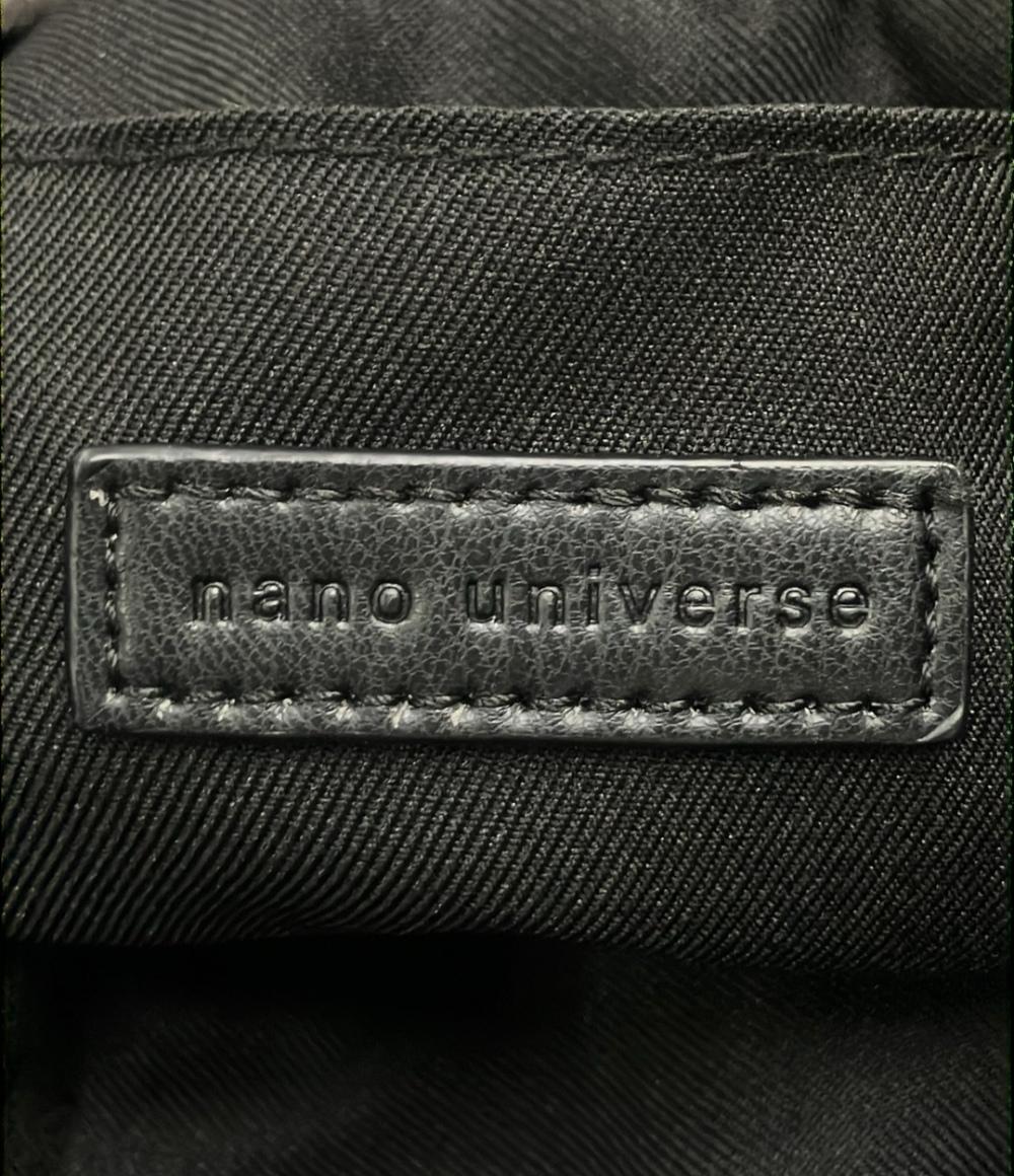 美品 nano universe ショルダーバッグ 斜め掛け レディース ナノユニバース