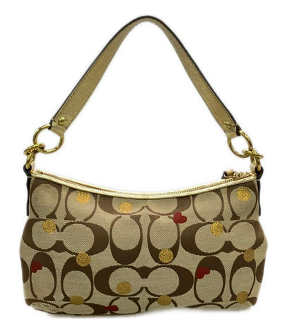 COACH ハンドバッグ ショルダーバッグ 2WAY 斜め掛け キャンバス 総柄 シグネチャー F19125 レディース コーチ