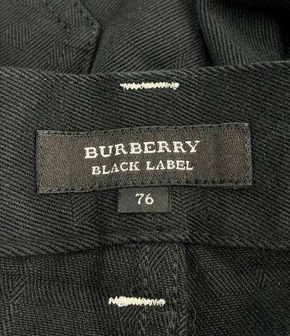 バーバリーブラックレーベル チェック柄パンツ メンズ SIZE 76 (M) BURBERRY BLACK LABEL