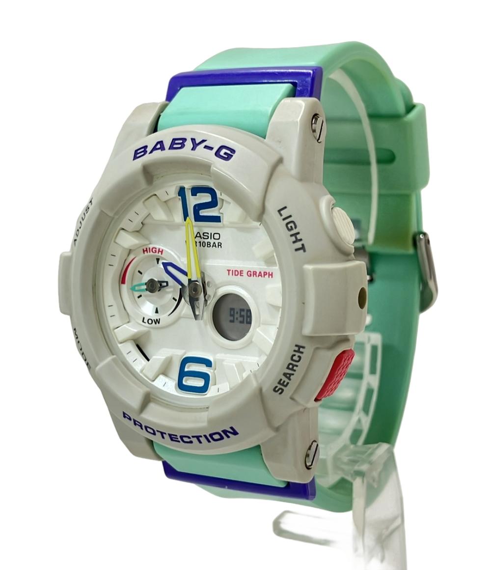 カシオ 腕時計 BABY-G クオーツ ホワイト BGA-180 レディース CASIO