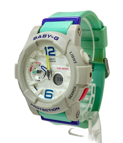 カシオ 腕時計 BABY-G クオーツ ホワイト BGA-180 レディース CASIO