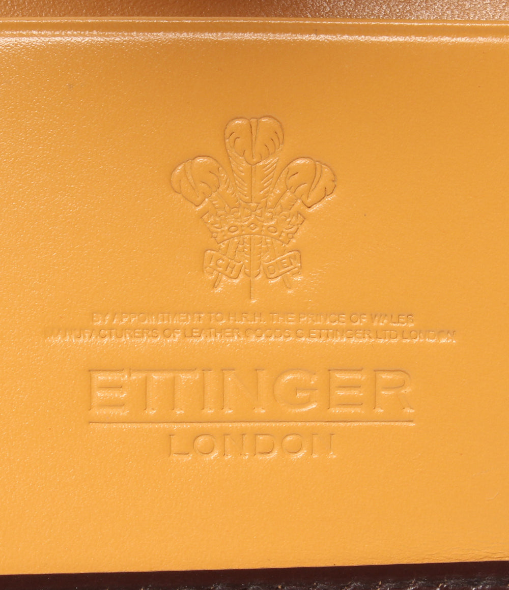 美品 Ettinger 二つ折り財布 メンズ エッティンガー