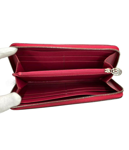 Cartier ラウンドファスナー長財布 レザー レディース カルティエ