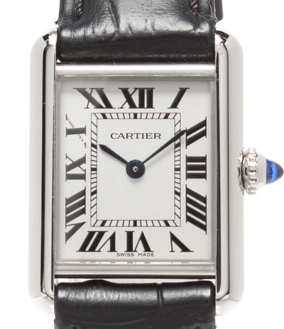 Cartier 腕時計 タンク マスト TANK MUST SM ソーラー WSTA0060 レディース カルティエ