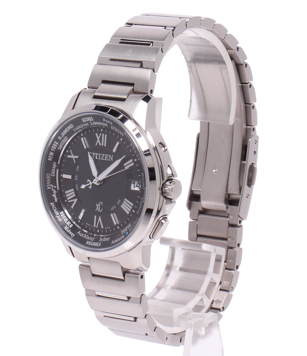 CITIZEN 腕時計 クロスシー xC ソーラー電波 ブラック H149-T018335 メンズ シチズン