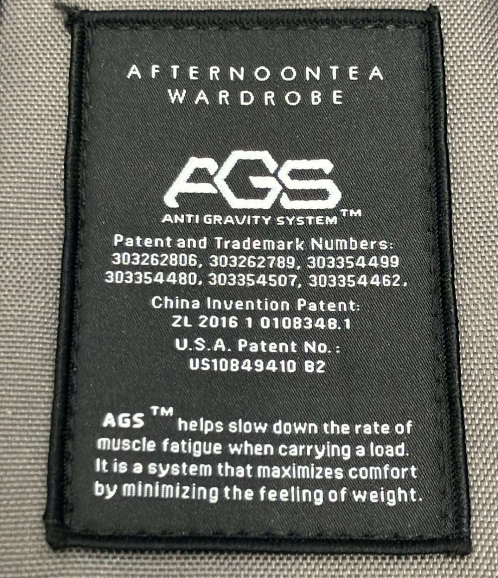 美品 AFTENOONTEA WARDROPE リュック デイパック レディース メンズ アフタヌーンティー ワードローブ