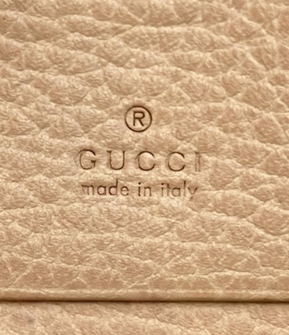 GUCCI 二つ折り財布 GGマーモント アニマリエ 499361 525040