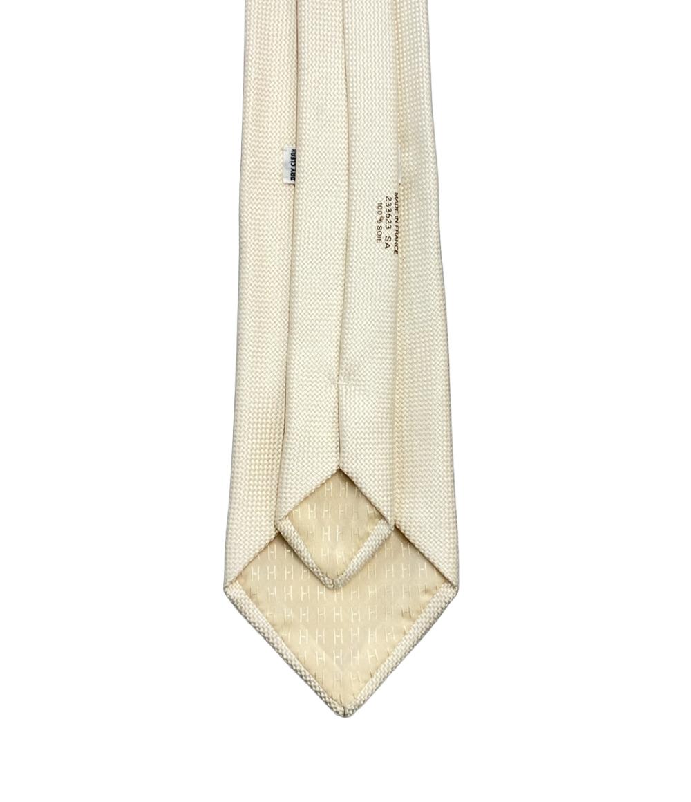 美品 エルメス ネクタイ シルク 100% 233623 SA メンズ HERMES