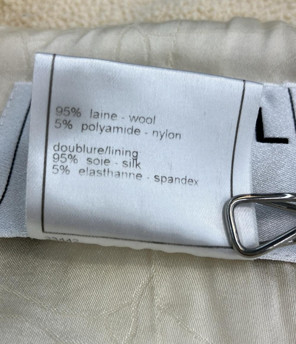 CHANEL テーラードジャケット アイボリー ウール P20557V11746 レディース SIZE 36 (S) シャネル