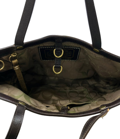 COACH ミニトートバッグ シグネチャー 11124 レディース コーチ