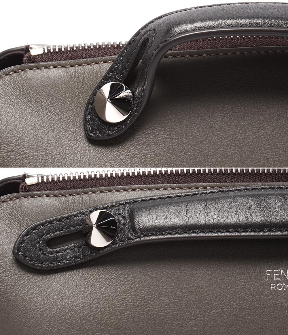 美品 FENDI 2way ハンドバッグ ショルダーバッグ カーフレザー バイザウェイ ミディアム レディース フェンディ