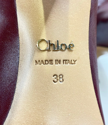 Chloe ロングブーツ ニーハイ レディース SIZE 38 (24.5cm) クロエ