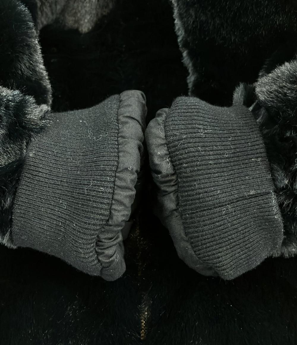 baby Dior フード付き ジップアップ ファージャケット キッズ SIZE 24 ベビーディオール