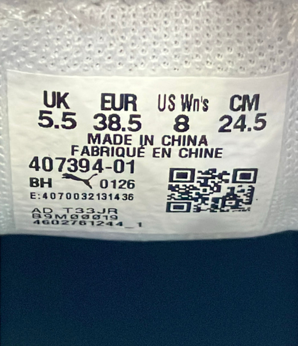 美品 PUMA ローカットスニーカー キャリーナ ミア レオ 2 407394-01 レディース SIZE 24.5 プーマ