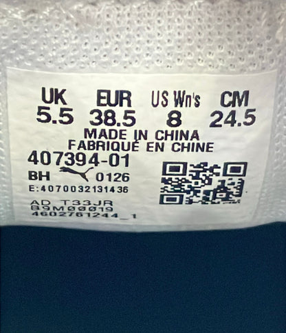 美品 PUMA ローカットスニーカー キャリーナ ミア レオ 2 407394-01 レディース SIZE 24.5 プーマ
