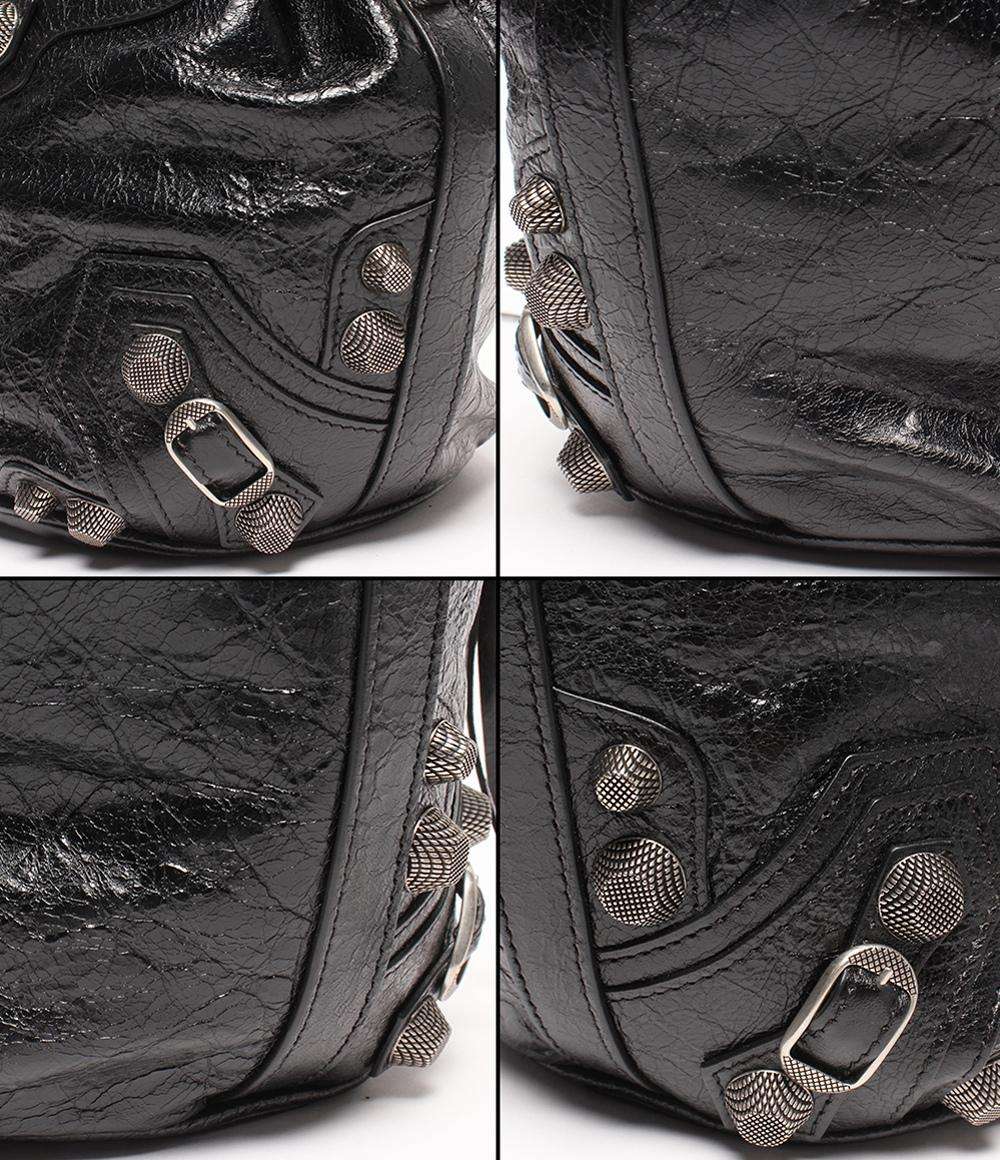 美品 バレンシアガ 2wayショルダーバッグ ハンドバッグ 斜め掛け 肩掛け バケットバッグ ルカゴール レディース BALENCIAGA