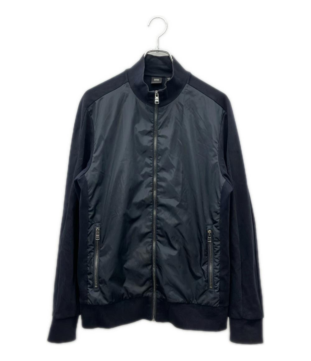 【美品】HUGO BOSS リバーシブル　ブルゾン HUGO BOSS ブルゾン リバーシブル キャメル ブラック 10240462 メンズ