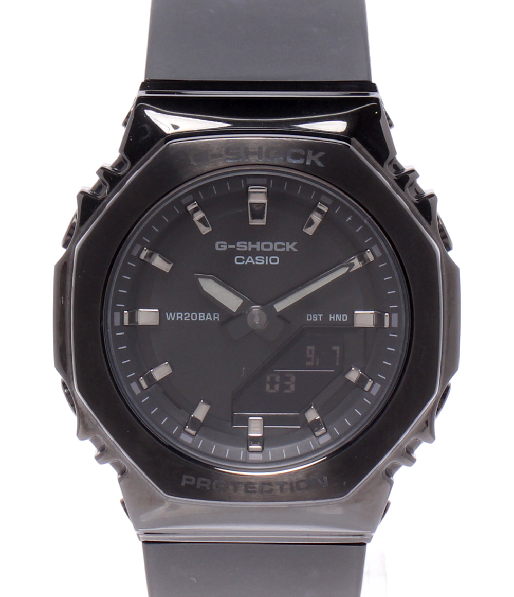 CASIO 腕時計 メタルカバード G-SHOCK クオーツ ブラック メンズ カシオ