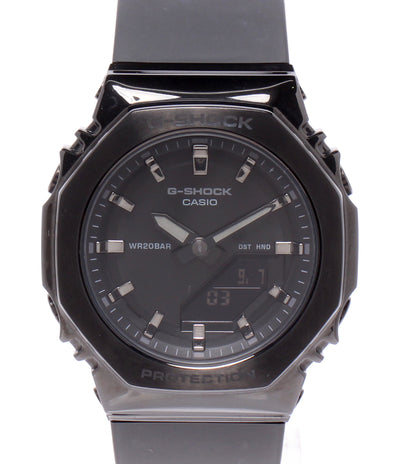 CASIO 腕時計 メタルカバード G-SHOCK クオーツ ブラック メンズ カシオ