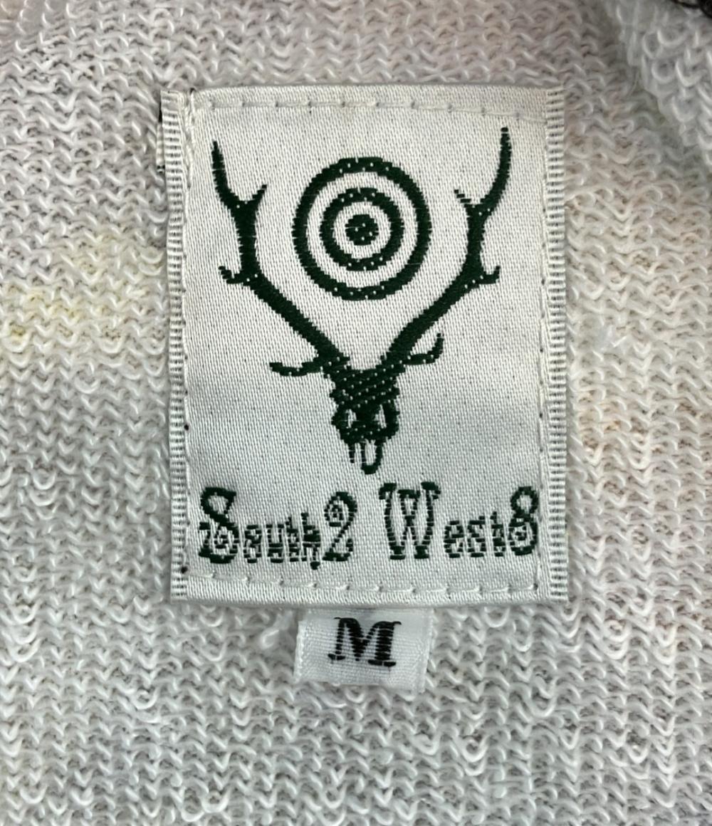 美品 サウスツーウェストエイト セットアップスウェットパンツ 総柄 メンズ SIZE M South2 West8