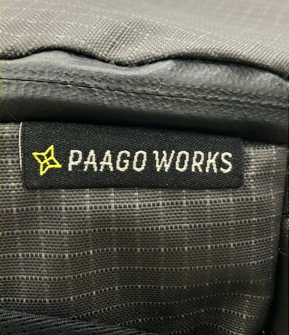 美品 PAAGO WORKS ショルダーバッグ カメラバッグ 斜め掛け メンズ パーゴワークス