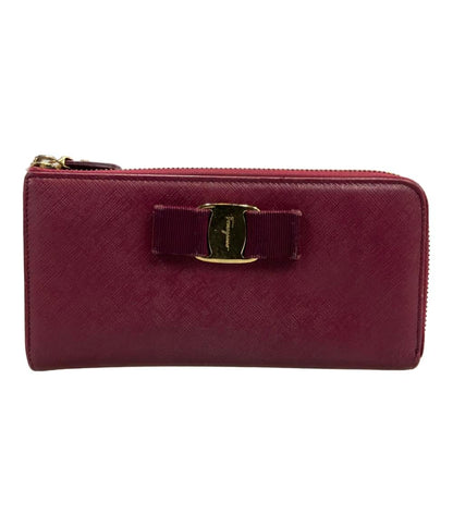 サルヴァトーレフェラガモ L字ファスナー長財布 ヴァラ レディース Salvatore Ferragamo