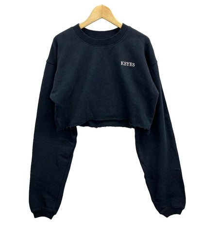 キーズ カットオフスウェット レディース SIZE F (M) KEYES